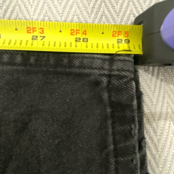 Vintage Straight High Waste Distressed Denim.      Size 10 - Picture 7 of 8